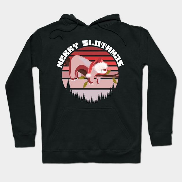 Merry Slothmas, too Hoodie by implexity